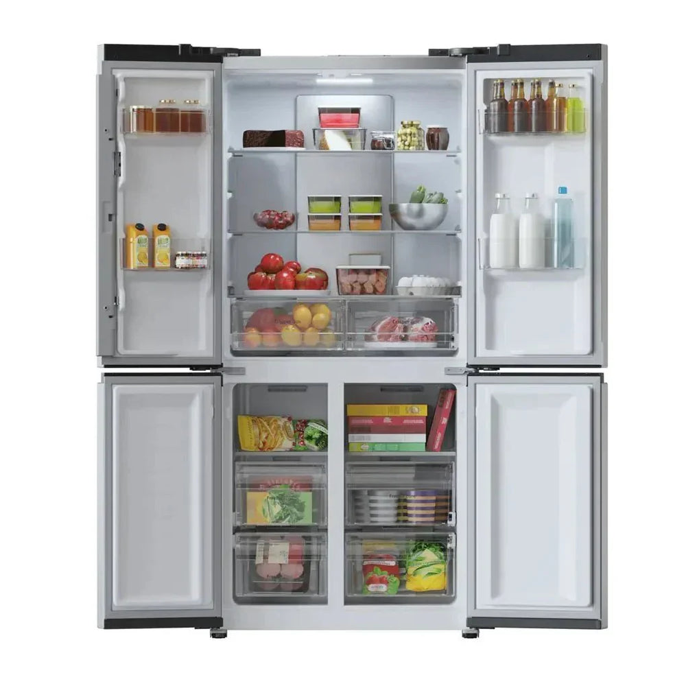 Frigorífico 4 Puertas Inoxidable con Tecnología Avanzada y Eficiencia Energética de Cecotec