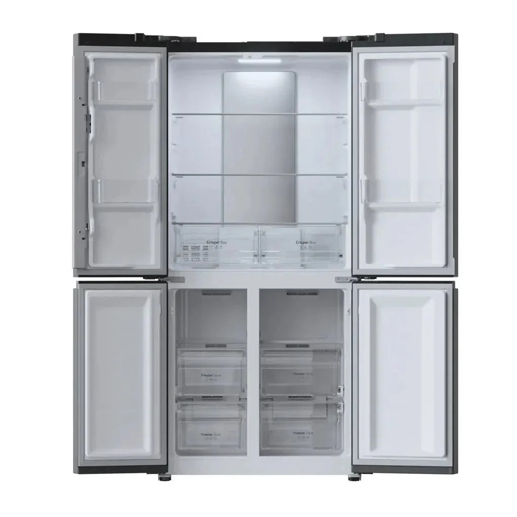 Frigorífico 4 Puertas Inoxidable: Eficiencia, No Frost y Enfriamiento Rápido de Cecotec