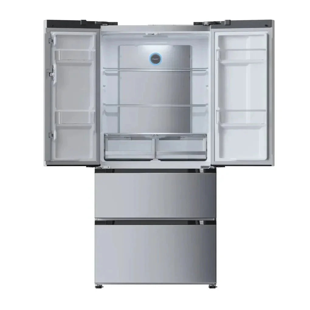 Frigorífico French Door Inox 436L, Eficiencia Energética E, No Frost, Inverter Plus de Cecotec