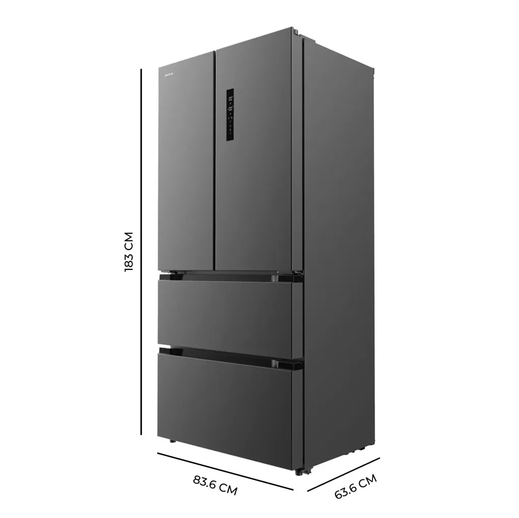 Frigorífico French Door 510L con Inverter Plus y Total No Frost, eficiencia E de Cecotec