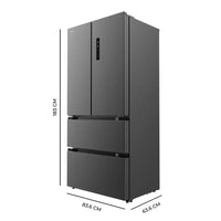 Frigorífico French Door 510L con Inverter Plus y Total No Frost, eficiencia E de Cecotec