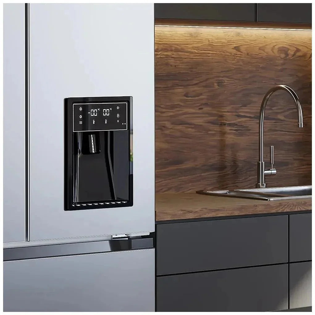Frigorífico French Door Inox con Inverter Plus y No Frost, 436L, Clase E de Cecotec