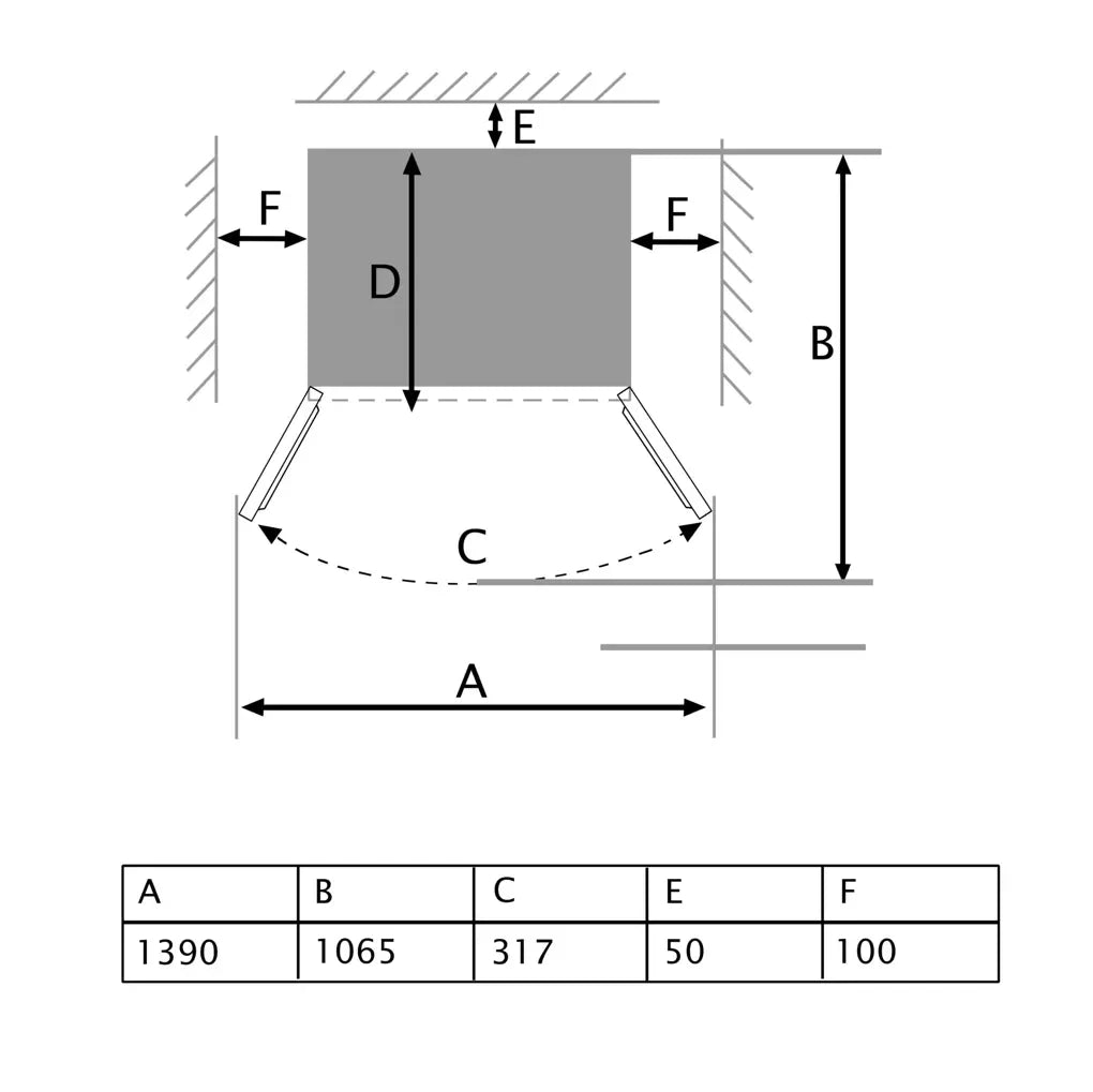 Frigorífico French Door Inox con Inverter Plus y Total No Frost, 436L, Clase E de Cecotec