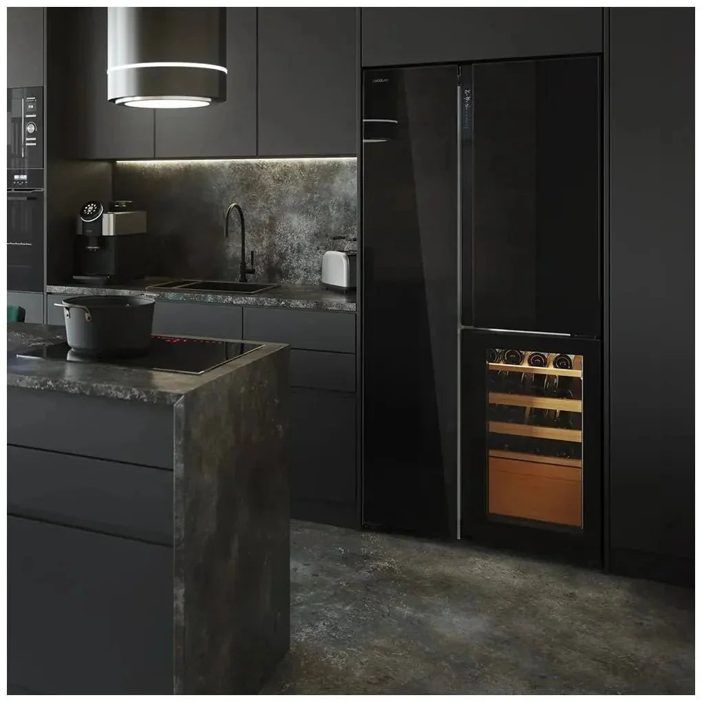 Frigorífico 3 Puertas con Vinoteca, No Frost y Compresor Inverter Plus de Cecotec