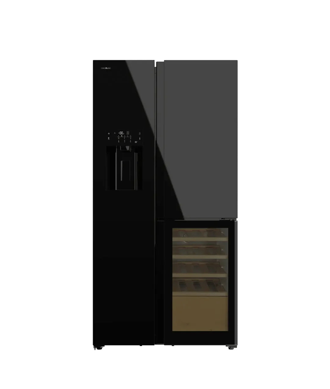 Frigorífico 3 Puertas con Vinoteca, Icemaker y Tecnología Avanzada de Conservación de Cecotec