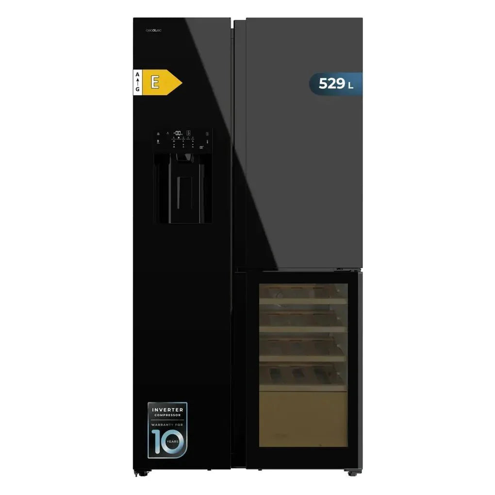 Frigorífico 3 Puertas con Vinoteca, Icemaker y Tecnología Avanzada de Conservación de Cecotec
