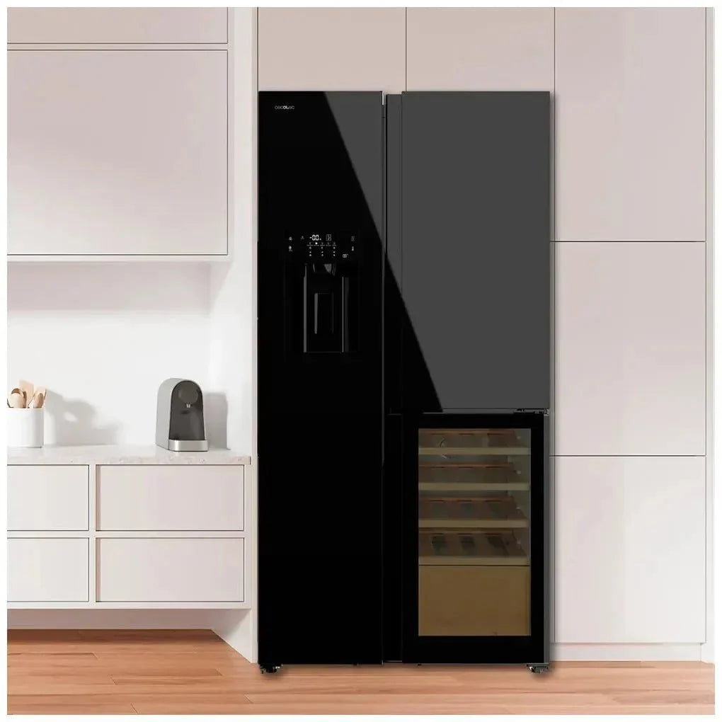 Frigorífico 3 Puertas con Vinoteca, Icemaker y Tecnología Avanzada de Conservación de Cecotec