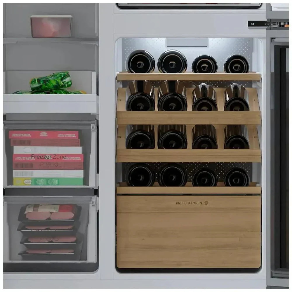 Frigorífico 3 Puertas con Vinoteca, Icemaker y Tecnología Avanzada de Conservación de Cecotec