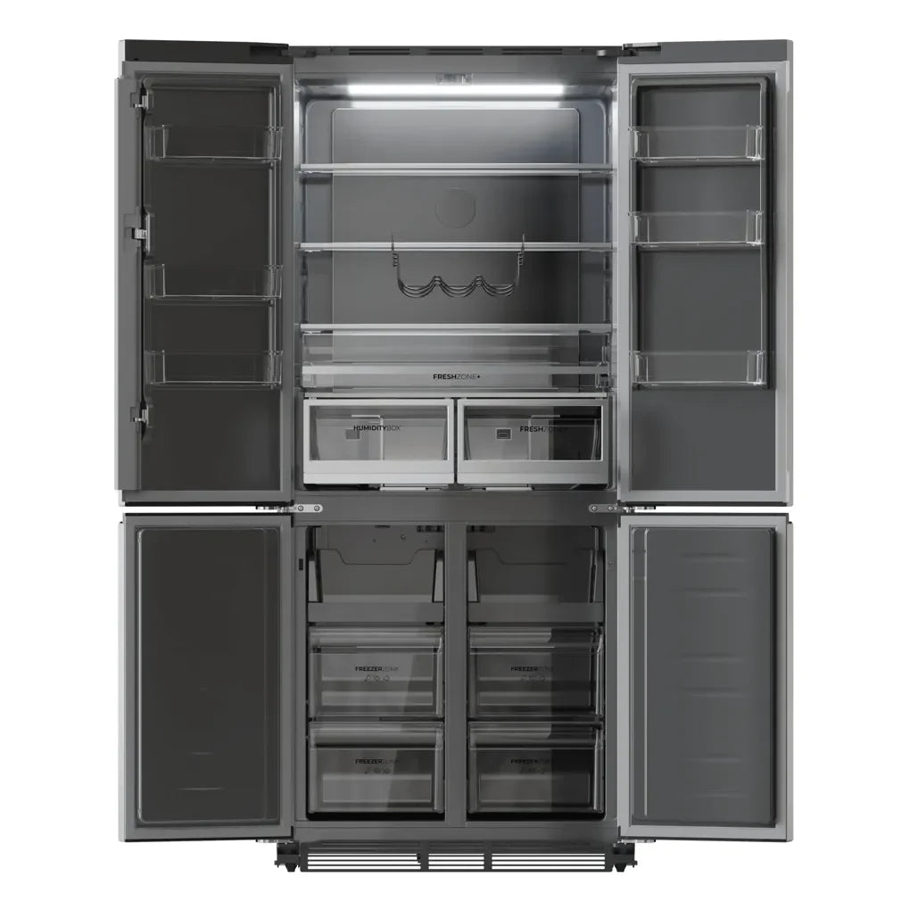 Frigorífico Americano Inoxidable 466L: Eficiencia, NoFrost y Tecnología Avanzada de Cecotec