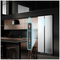 Frigorífico Americano Inoxidable 436L: Eficiencia, Diseño y Tecnología Avanzada de Cecotec