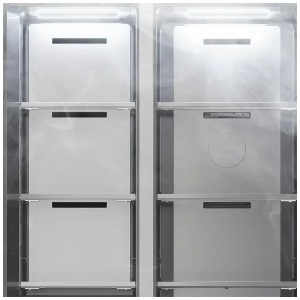 Frigorífico Americano Inoxidable 436L: Eficiencia, Diseño y Tecnología Avanzada de Cecotec