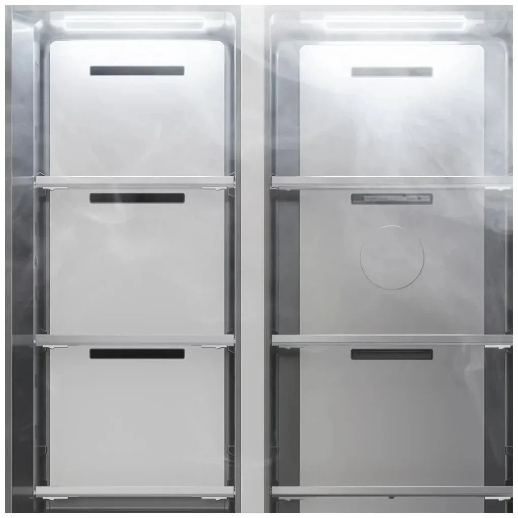 Frigorífico Americano Inoxidable 436L: Eficiencia, Diseño y Tecnología Avanzada de Cecotec