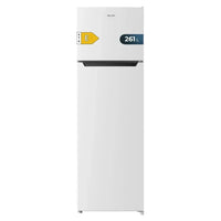 Frigorífico de Dos Puertas Blanco, 261L, Clase E, Fast Freezing y Puerta Reversible de Cecotec