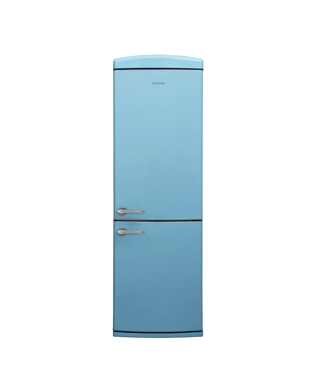 Frigorífico Retro Azul 294L: Estilo Vintage, No Frost, Eficiencia Energética E de Cecotec