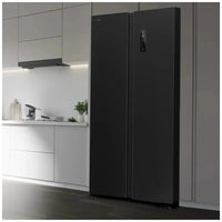 Frigorífico Americano Side by Side Inoxidable con Gran Capacidad y Ahorro Energético de Cecotec
