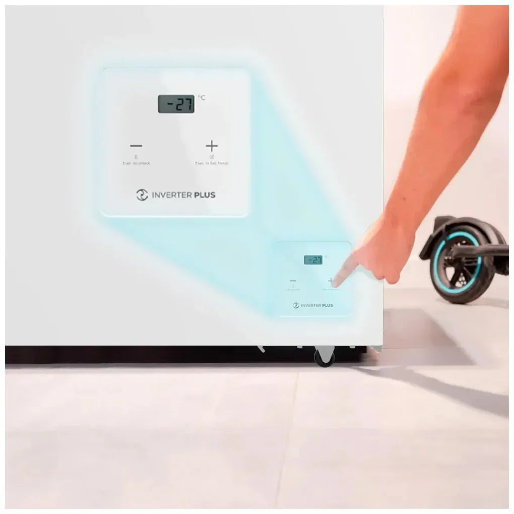 Congelador Horizontal 254L con Inverter Plus y Fast Freezing, Clase E de Cecotec
