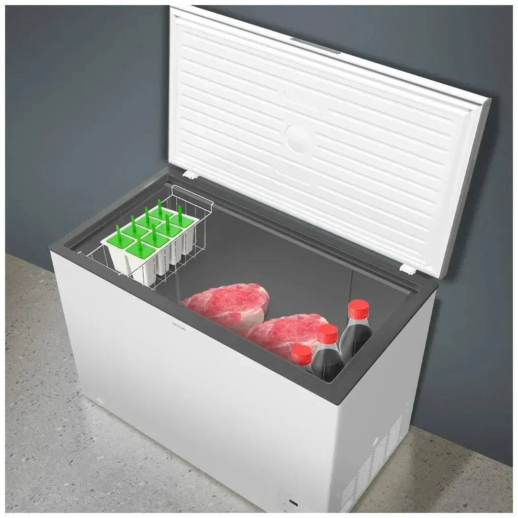 Congelador Horizontal 299L Blanco con Inverter Plus y Fast Freezing de Cecotec