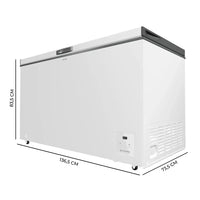 Congelador Horizontal 400L Blanco con Inverter Plus y Fast Freezing de Cecotec