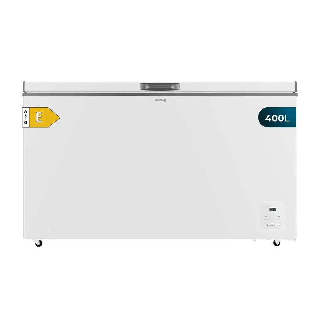 Congelador Horizontal 400L Blanco con Inverter Plus y Fast Freezing de Cecotec
