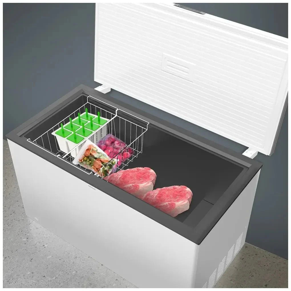 Congelador Horizontal 400L Blanco con Inverter Plus y Fast Freezing de Cecotec