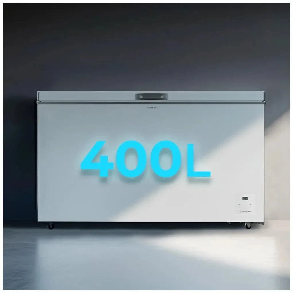 Congelador Horizontal 400L Blanco con Inverter Plus y Fast Freezing de Cecotec