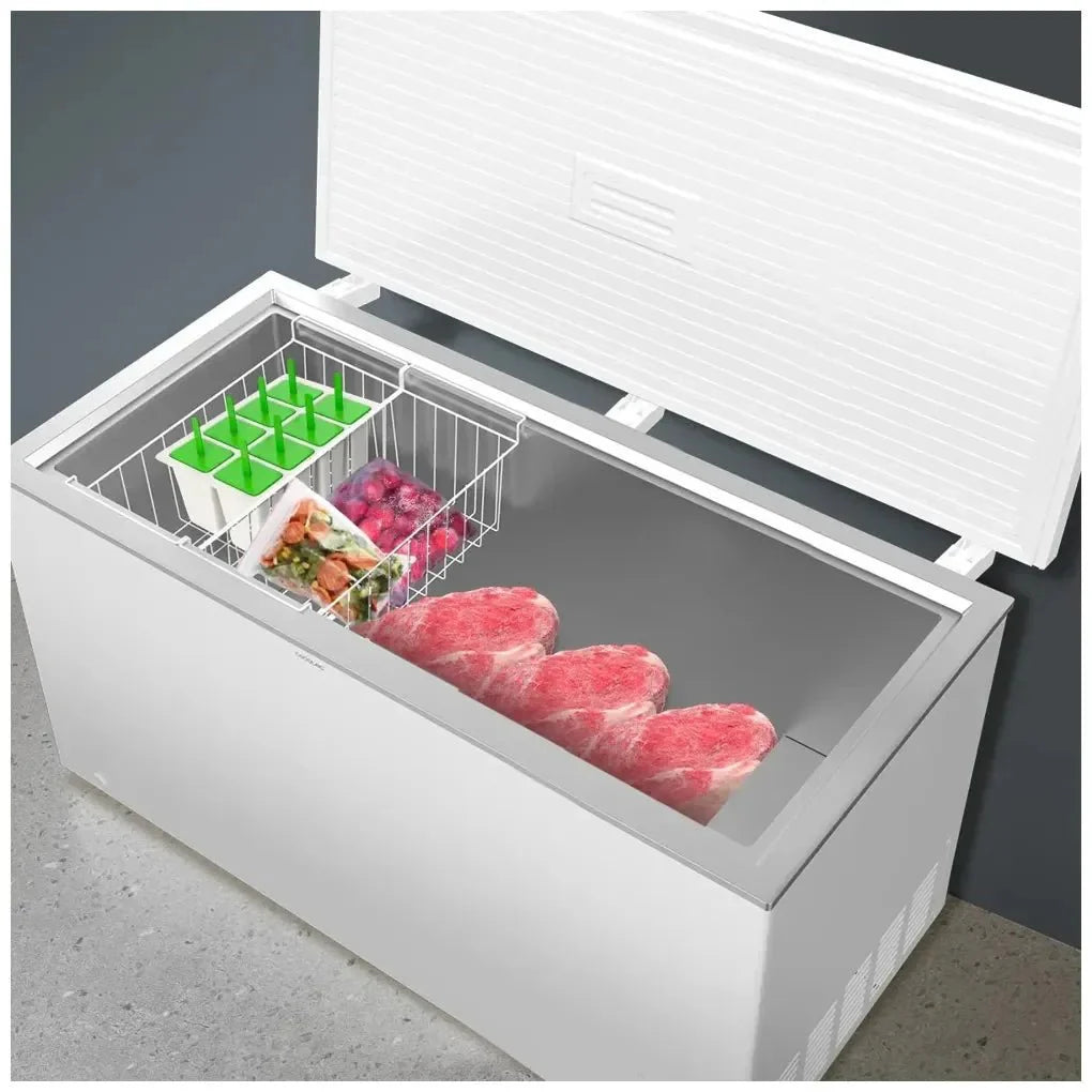 Congelador Horizontal 500L Blanco con Inverter Plus y Fast Freezing de Cecotec