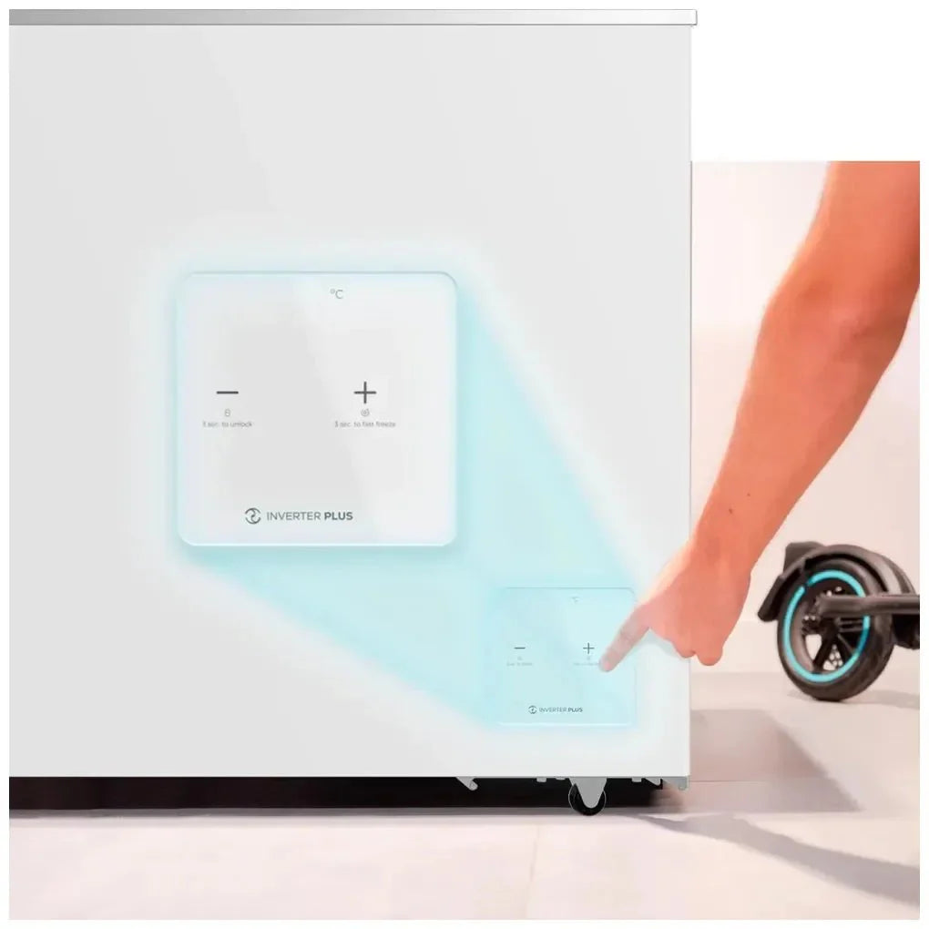Congelador Horizontal 500L Blanco con Inverter Plus y Fast Freezing de Cecotec