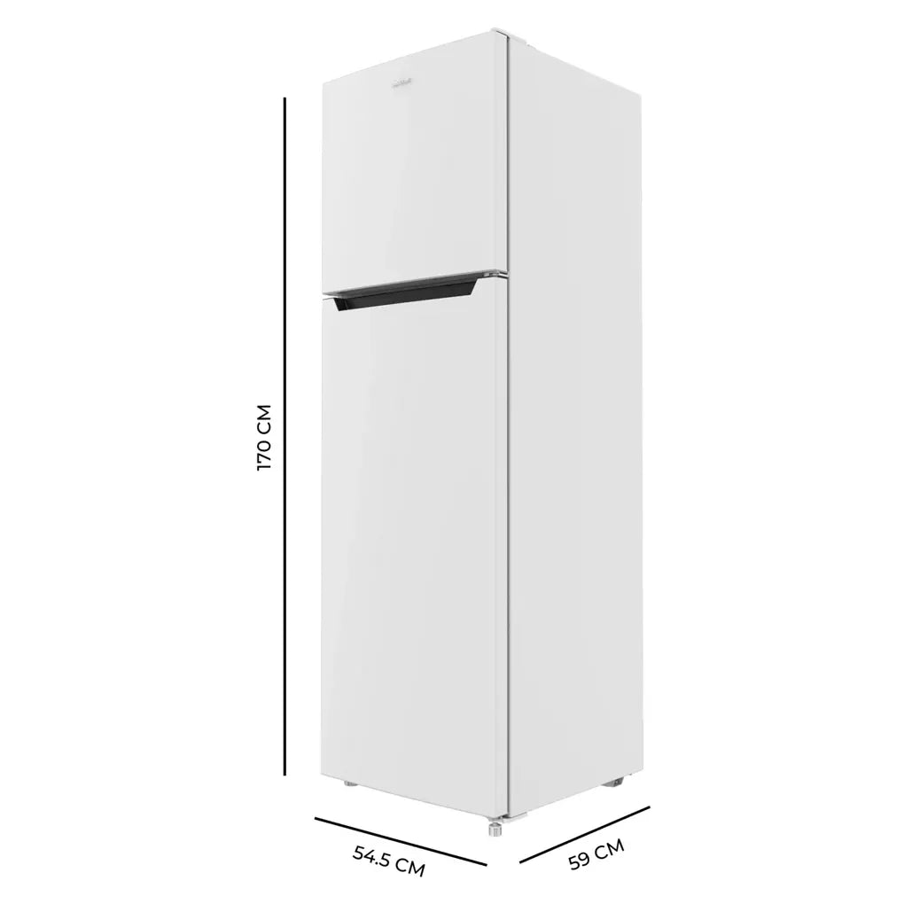 Frigorífico Bolero 2 Puertas 255L No Frost Inverter Blanco Clase E de Cecotec