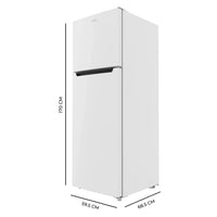 Frigorífico Blanco 348L con Motor Inverter y Sistema No Frost, Eficiencia Energética E de Cecotec