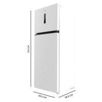 Frigorífico Blanco 465L No Frost con Motor Inverter y Puerta Reversible de Cecotec