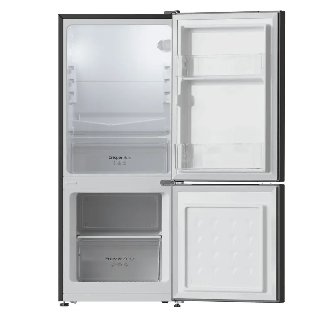 Frigorífico Combi Negro 205L con Fast Freezing y Puerta Reversible de Cecotec