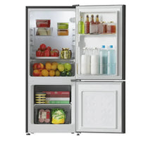 Frigorífico Combi Negro 205L con Fast Freezing y Puerta Reversible de Cecotec
