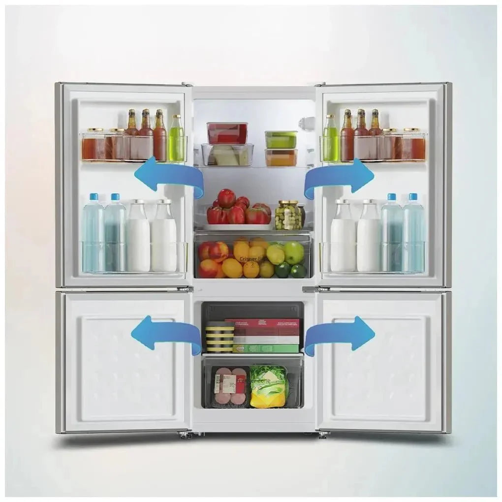 Frigorífico Combi Compacto 205L Blanco con Fast Cooling y Puerta Reversible de Cecotec