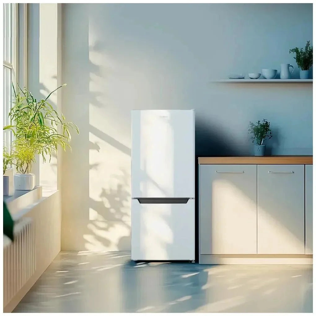 Frigorífico Combi Compacto 205L Blanco con Fast Cooling y Puerta Reversible de Cecotec