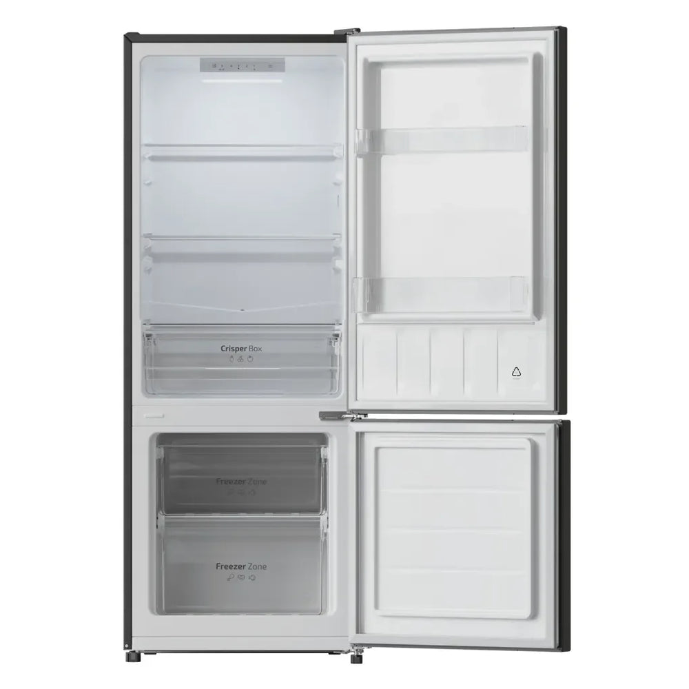 Frigorífico Combi Negro 205L con Fast Cooling y Clase Energética E de Cecotec