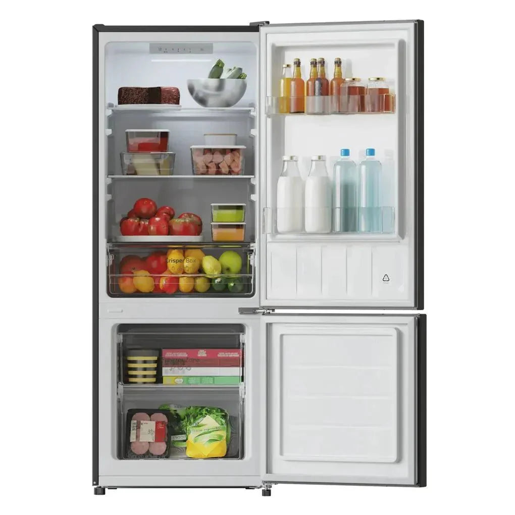 Frigorífico Combi Negro 205L con Fast Cooling y Clase Energética E de Cecotec