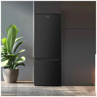 Frigorífico Combi Negro 205L con Fast Cooling y Clase Energética E de Cecotec