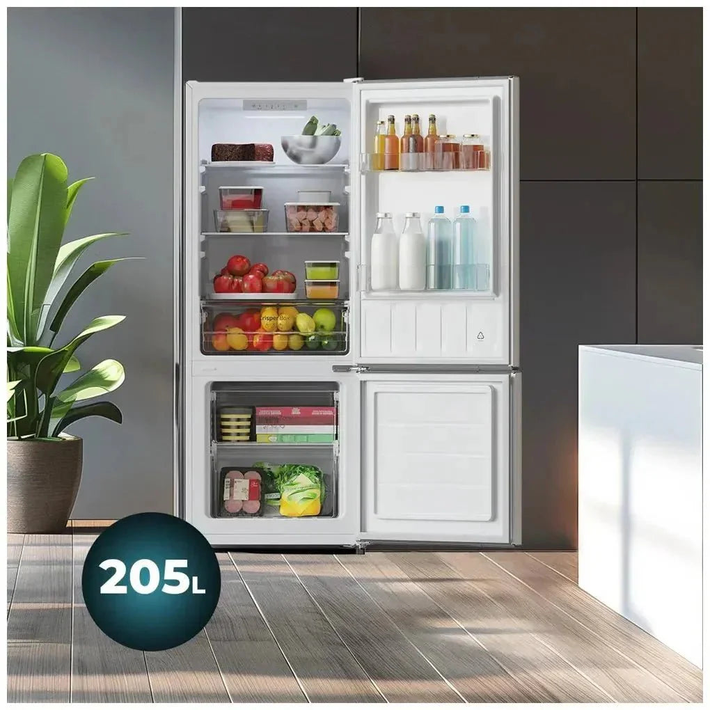 Frigorífico Combi Bolero 205L Blanco: Eficiencia Energética y Fast Cooling de Cecotec