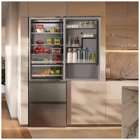 Frigorífico Inoxidable 400L con Tecnología NoFrost y Compresor Inverter Eficiente de Cecotec