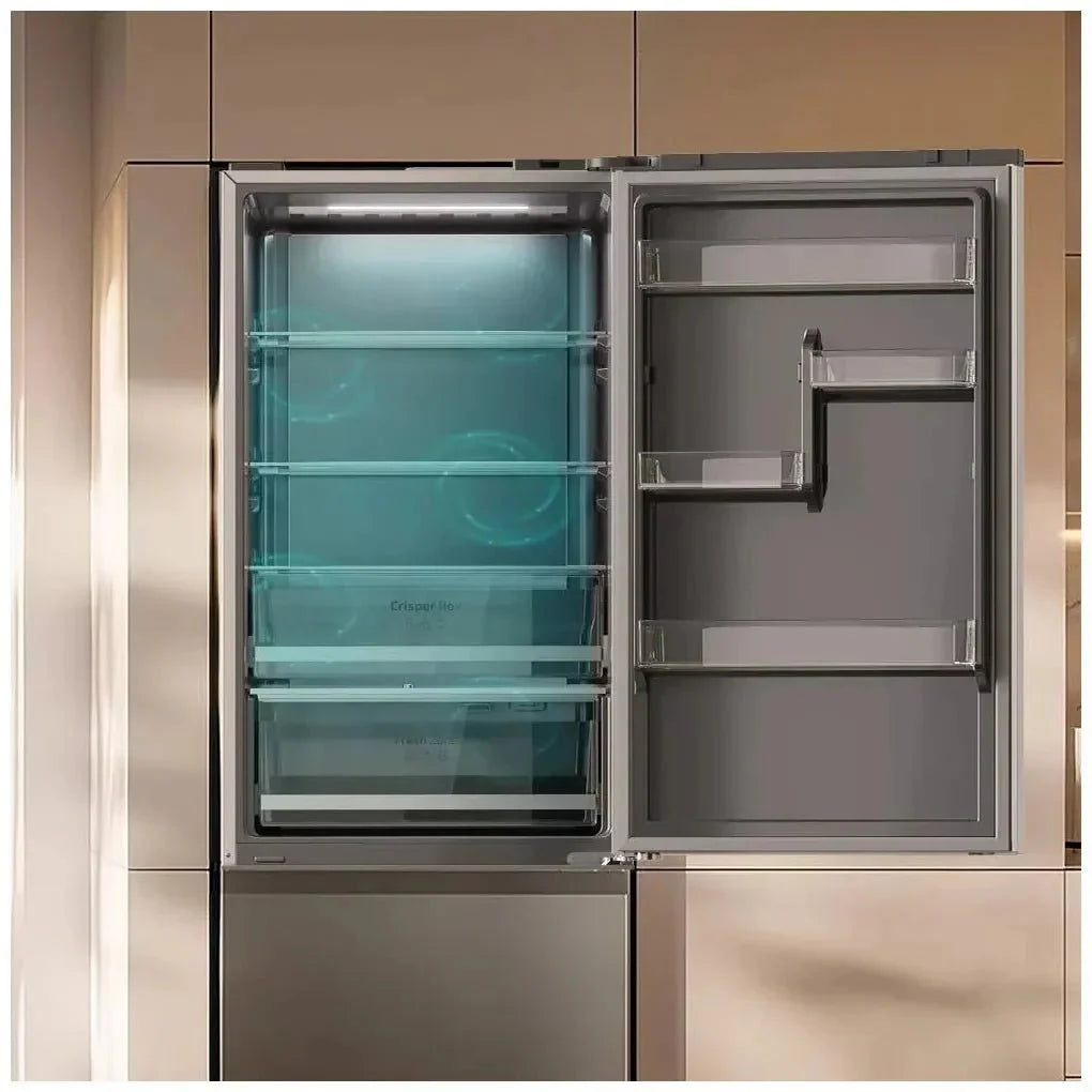 Frigorífico Inoxidable 400L con Tecnología NoFrost y Compresor Inverter Eficiente de Cecotec