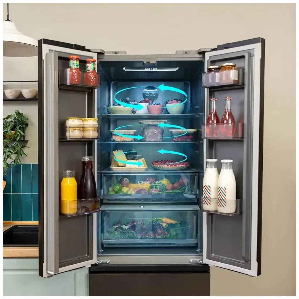 Frigorífico 400L NoFrost con Diseño Premium y Eficiencia Energética Clase E de Cecotec