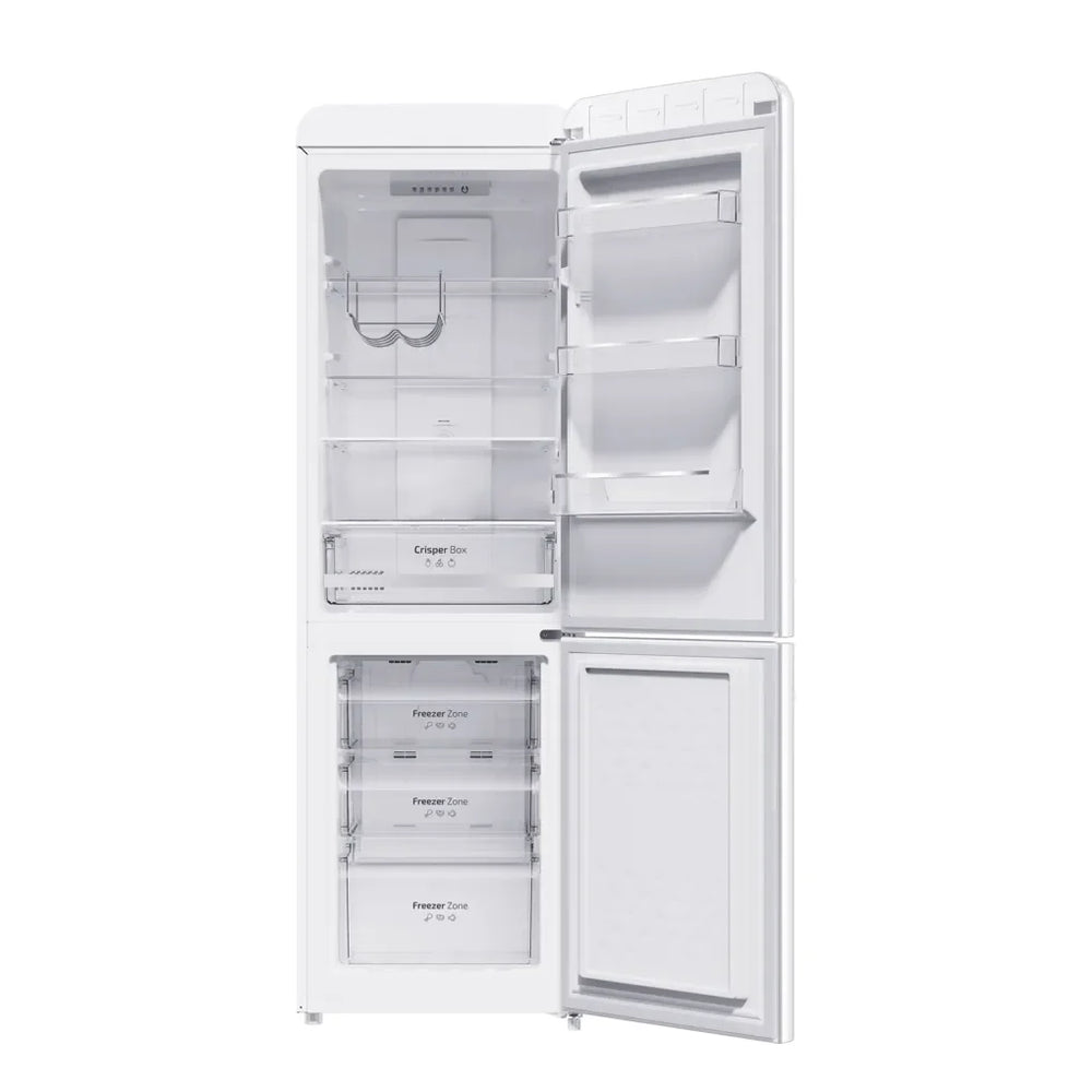 Frigorífico Combi Retro 231L No Frost, Eficiencia Energética y Diseño Vintage de Cecotec
