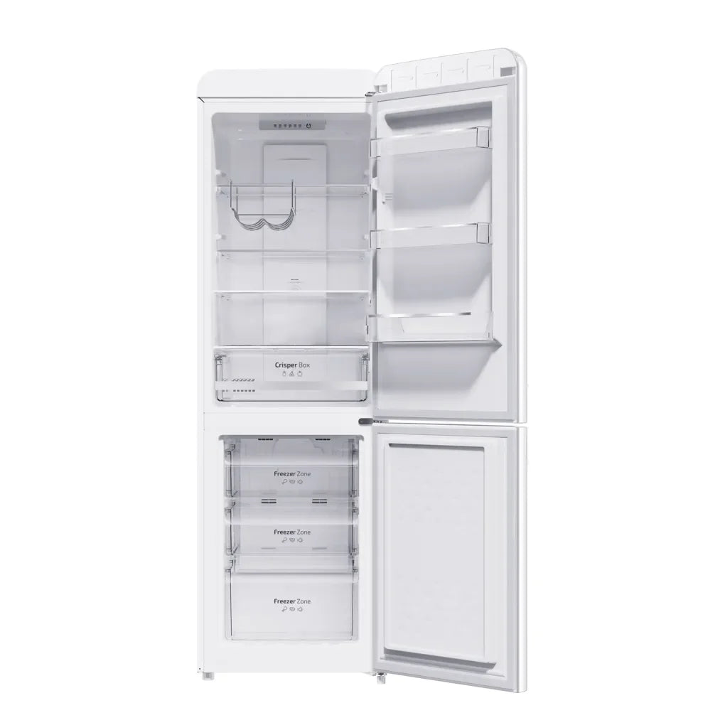 Frigorífico Combi Retro 231L No Frost, Eficiencia Energética y Diseño Vintage de Cecotec