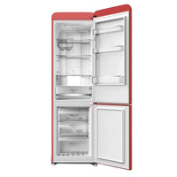 Frigorífico Combi Retro 250L No Frost, Clase E, Multi Air Flow, Fast Cooling de Cecotec