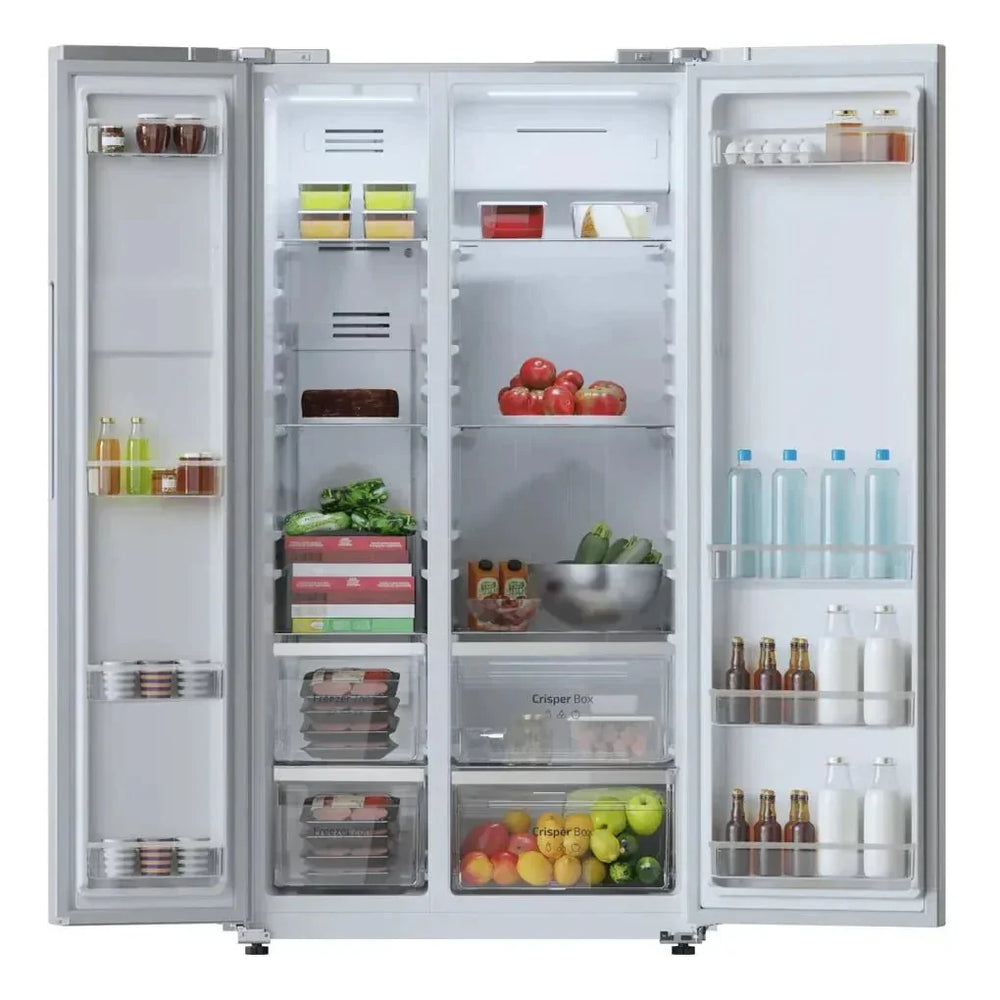Frigorífico Americano Inoxidable: Eficiencia, Capacidad y Tecnología Avanzada de Cecotec
