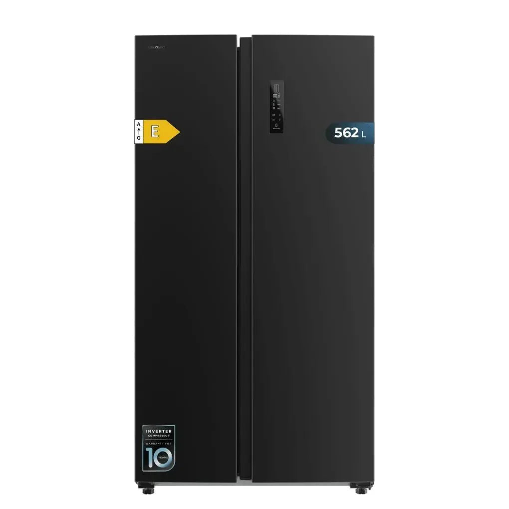 Frigorífico Americano Side by Side Inoxidable con 562L y Tecnología Avanzada de Cecotec