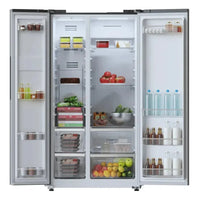 Frigorífico Americano Side by Side Inoxidable con 562L y Tecnología Avanzada de Cecotec