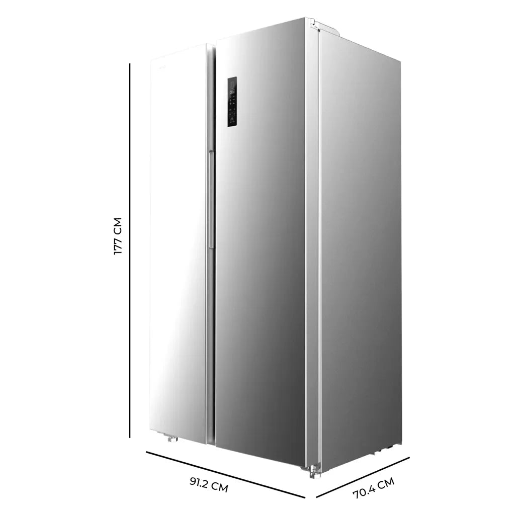 Frigorífico Americano Inoxidable 562L: Eficiencia, Espacio y Tecnología Avanzada de Cecotec