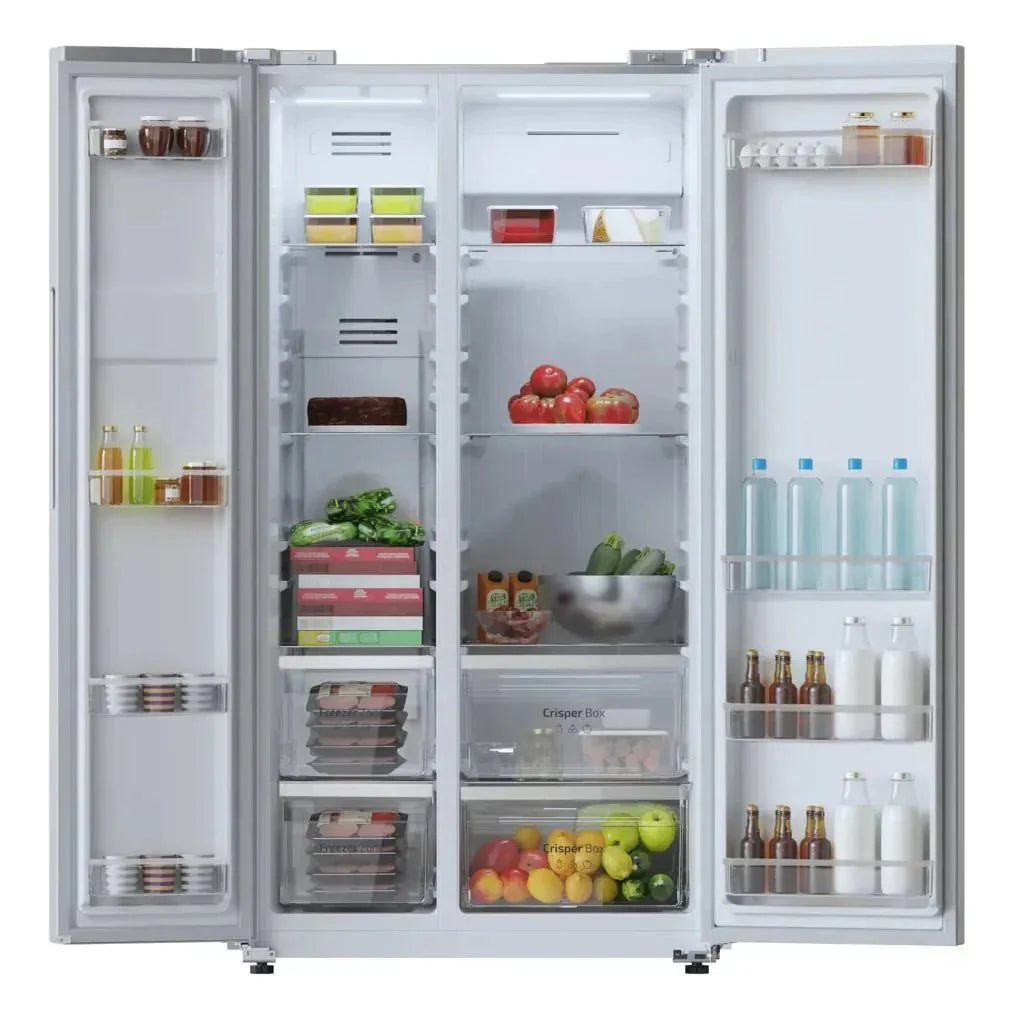 Frigorífico Americano Inoxidable 562L: Eficiencia, Espacio y Tecnología Avanzada de Cecotec