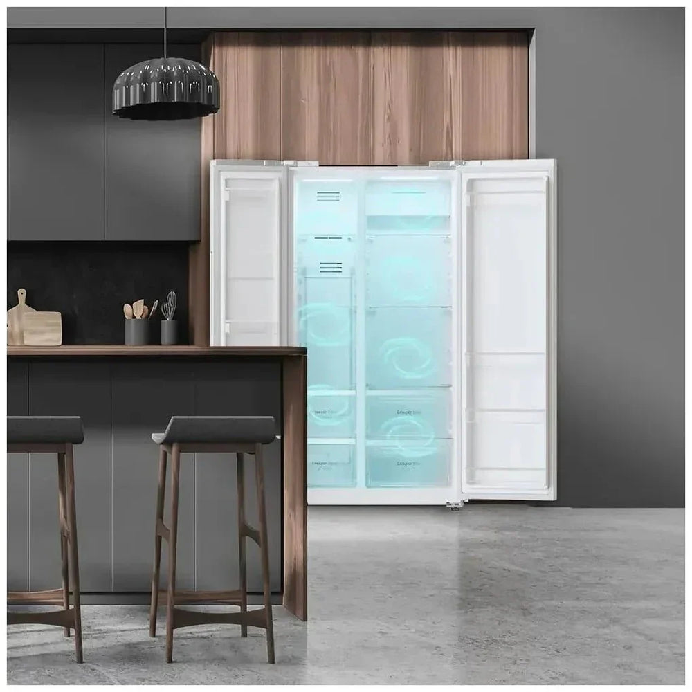 Frigorífico Americano Inoxidable 562L: Eficiencia, Espacio y Tecnología Avanzada de Cecotec